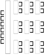 E-tafelopstelling